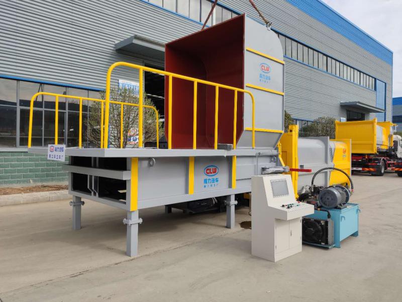  22方水平分體式壓縮垃圾站(平臺后上料)設備