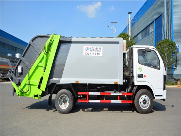 國六東風小多利卡6方壓縮垃圾車