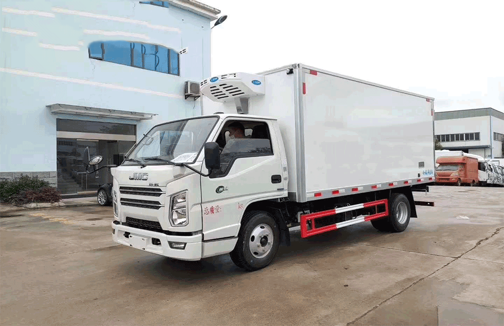 國六江鈴順達(dá)冷藏車